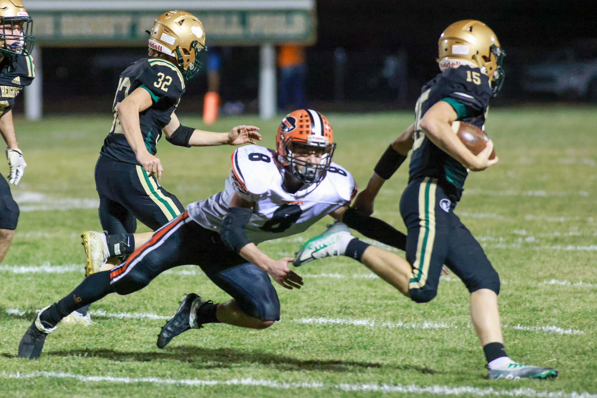 Onaga vs Jackson Heights Varsity Football