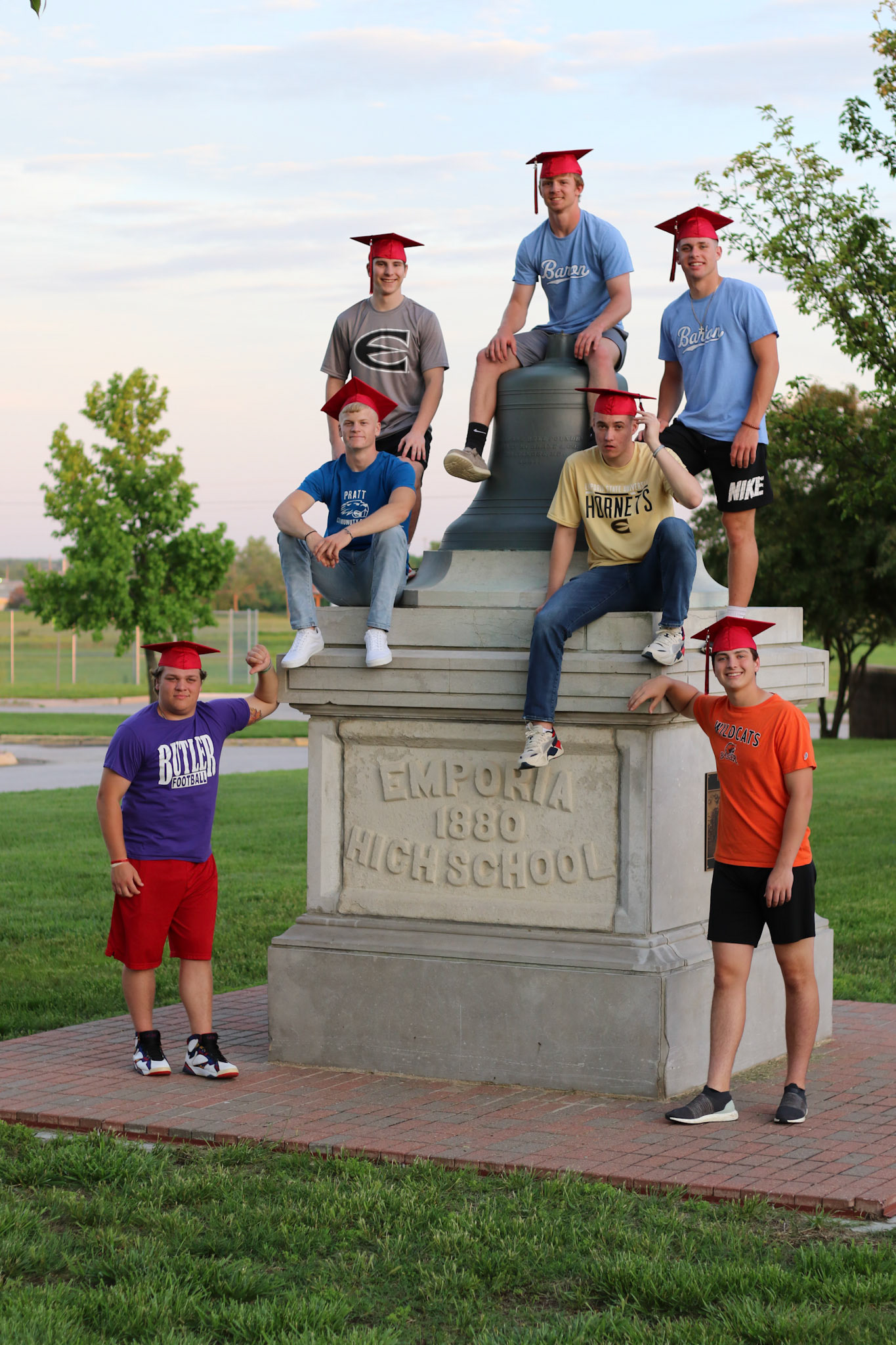 Emporia High School Boys Graduation Photo shoot