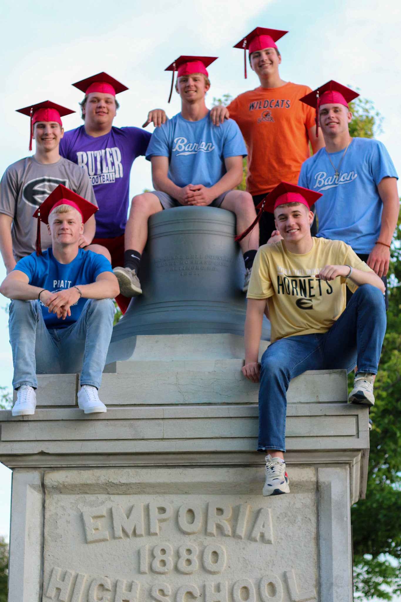 Emporia High School Boys Graduation Photo shoot