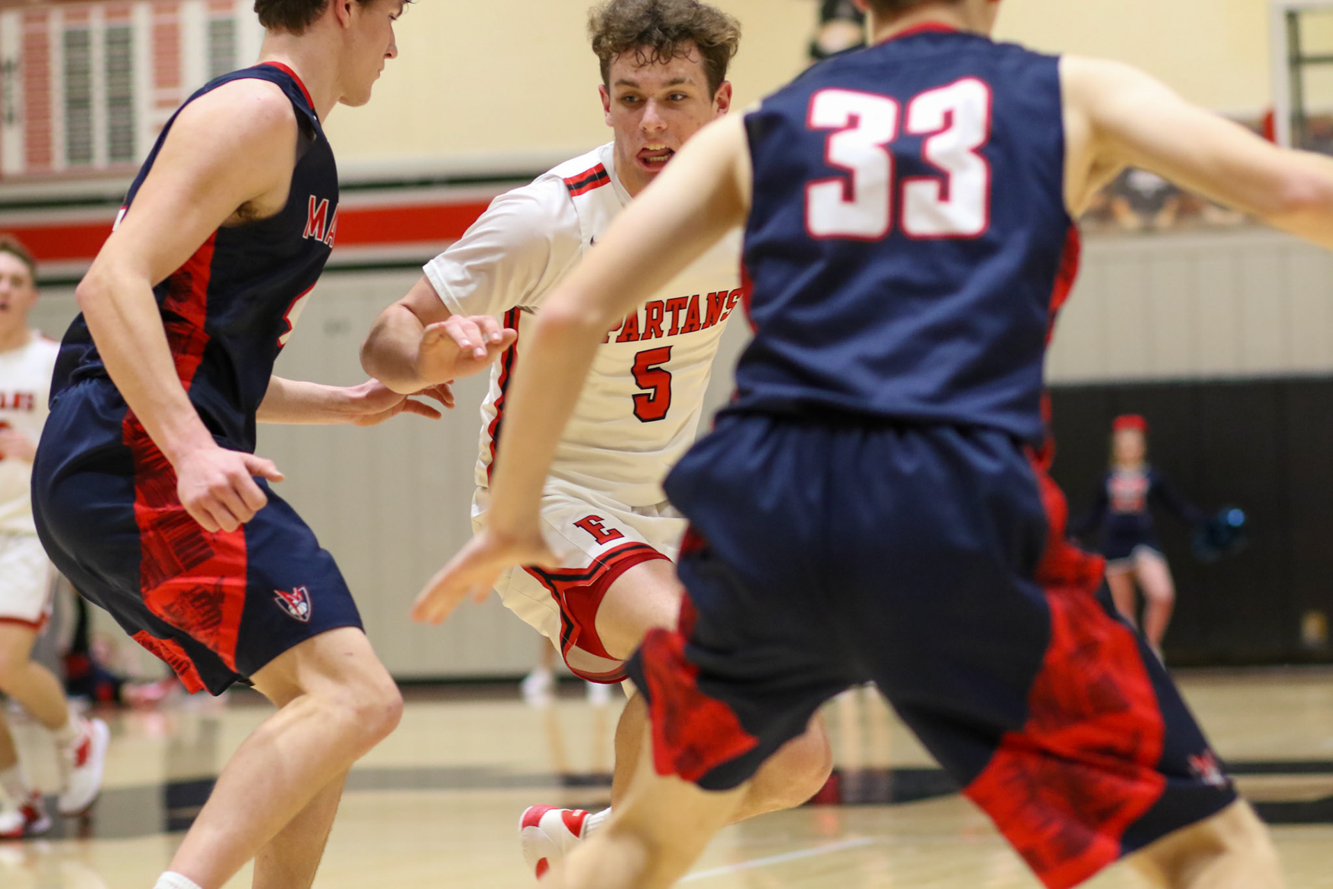 Emporia High School falls to Manhattan High 62-55 in Emporia, Tuesday night January 14,2020