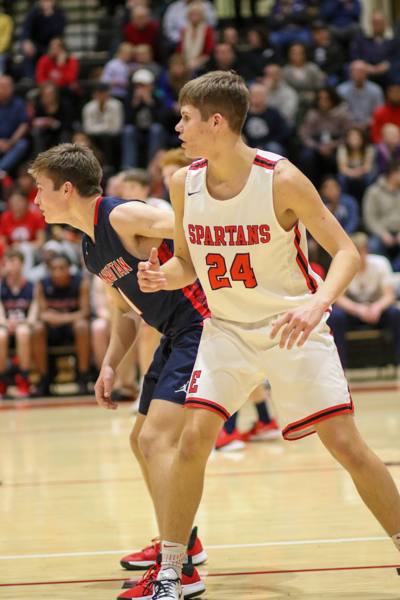 Emporia High School falls to Manhattan High 62-55 in Emporia, Tuesday night January 14,2020