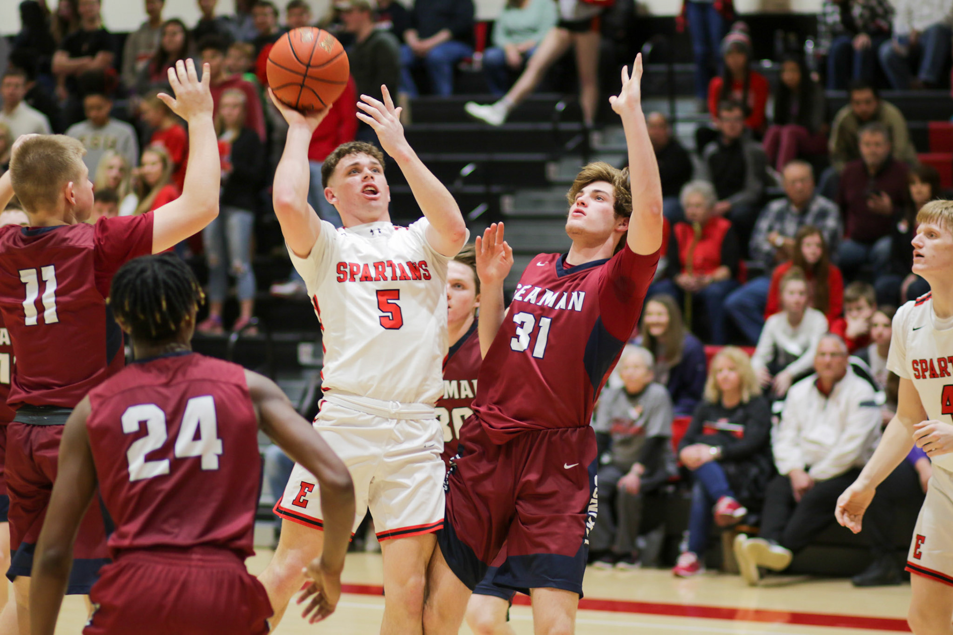 Emporia High School vs Seaman (Topeka) School Varsity