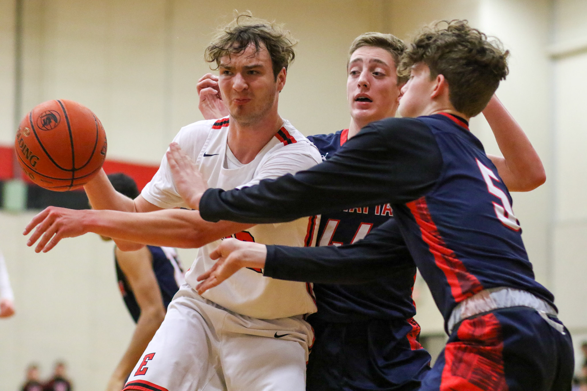 Emporia High School falls to Manhattan High 62-55 in Emporia, Tuesday night January 14,2020