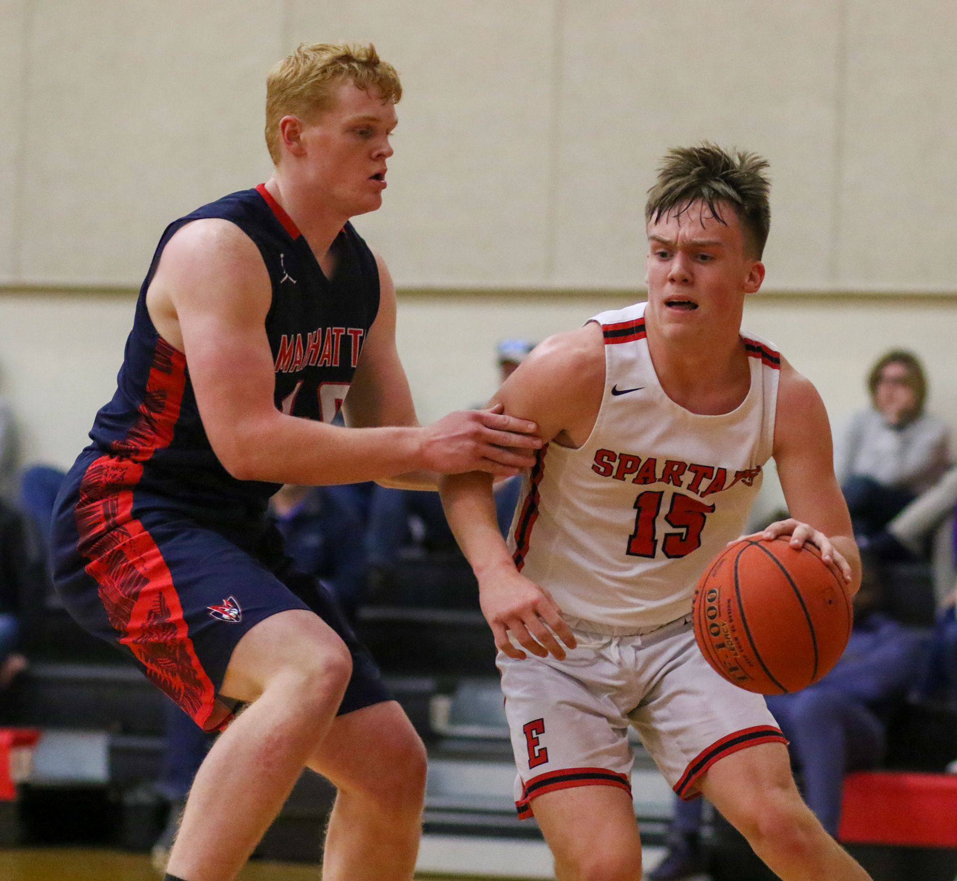 Emporia High School falls to Manhattan High 62-55 in Emporia, Tuesday night January 14,2020