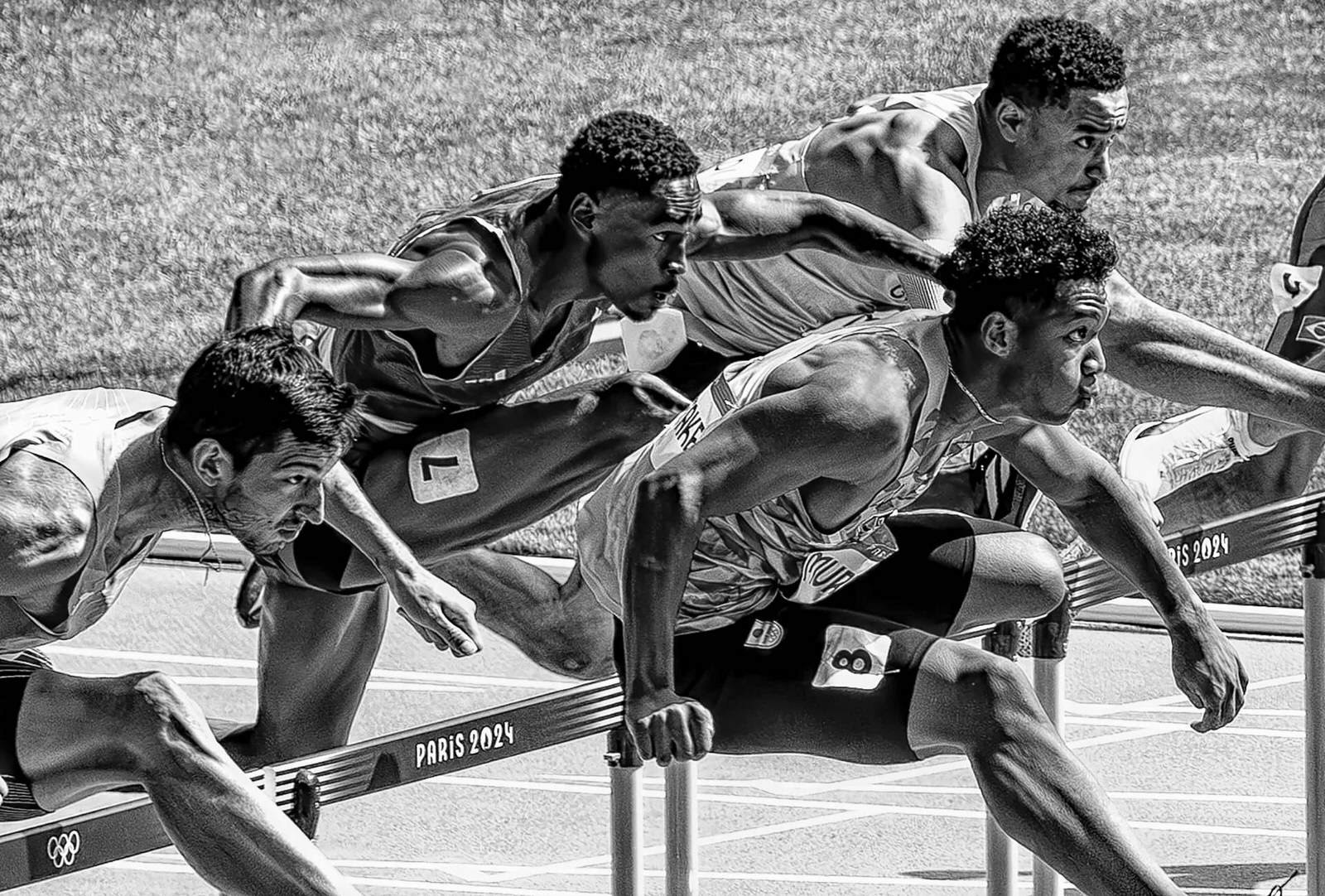 N° 2 : André BARRAT  - LA PREMIERE HAIE