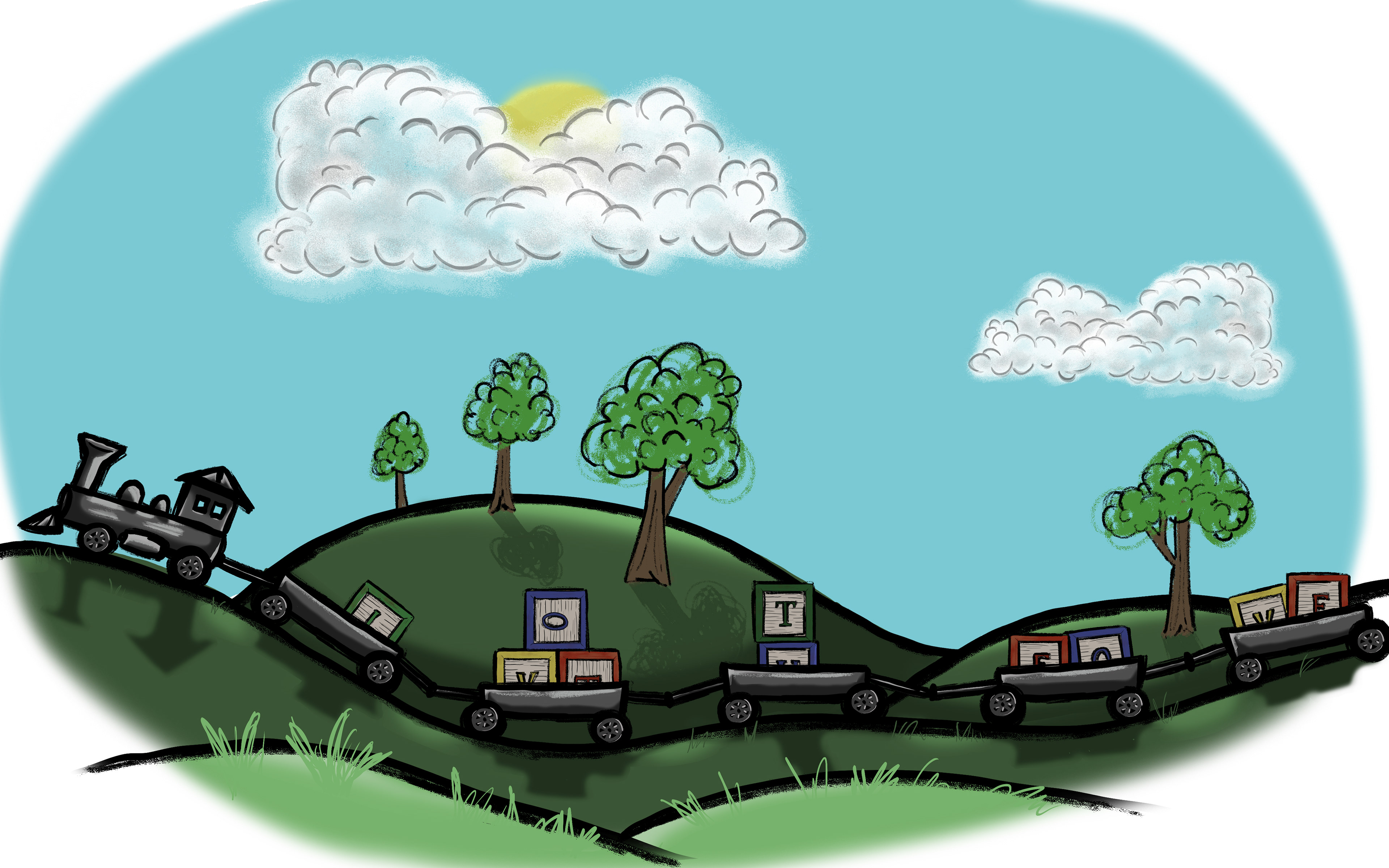 Two page Illustration