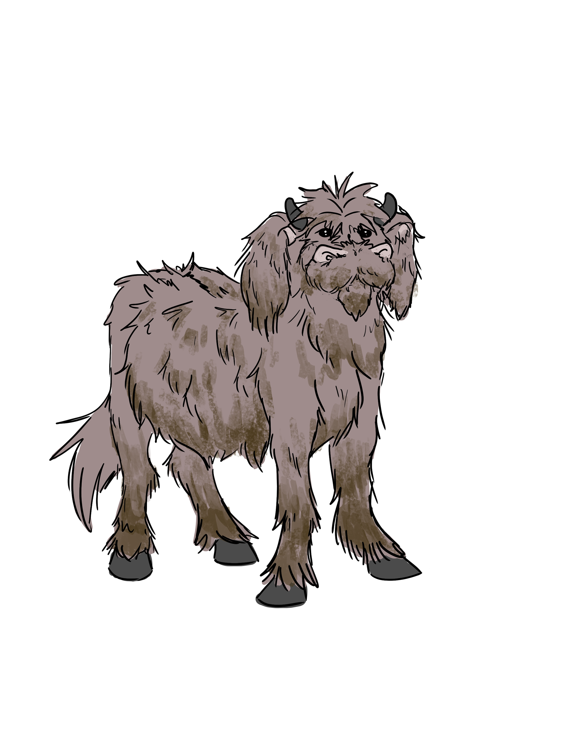 Fred the Beast Character Concept