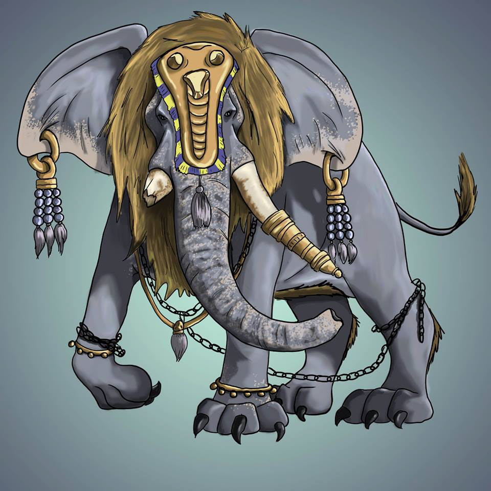"Elephant Beast" - Digital Painting