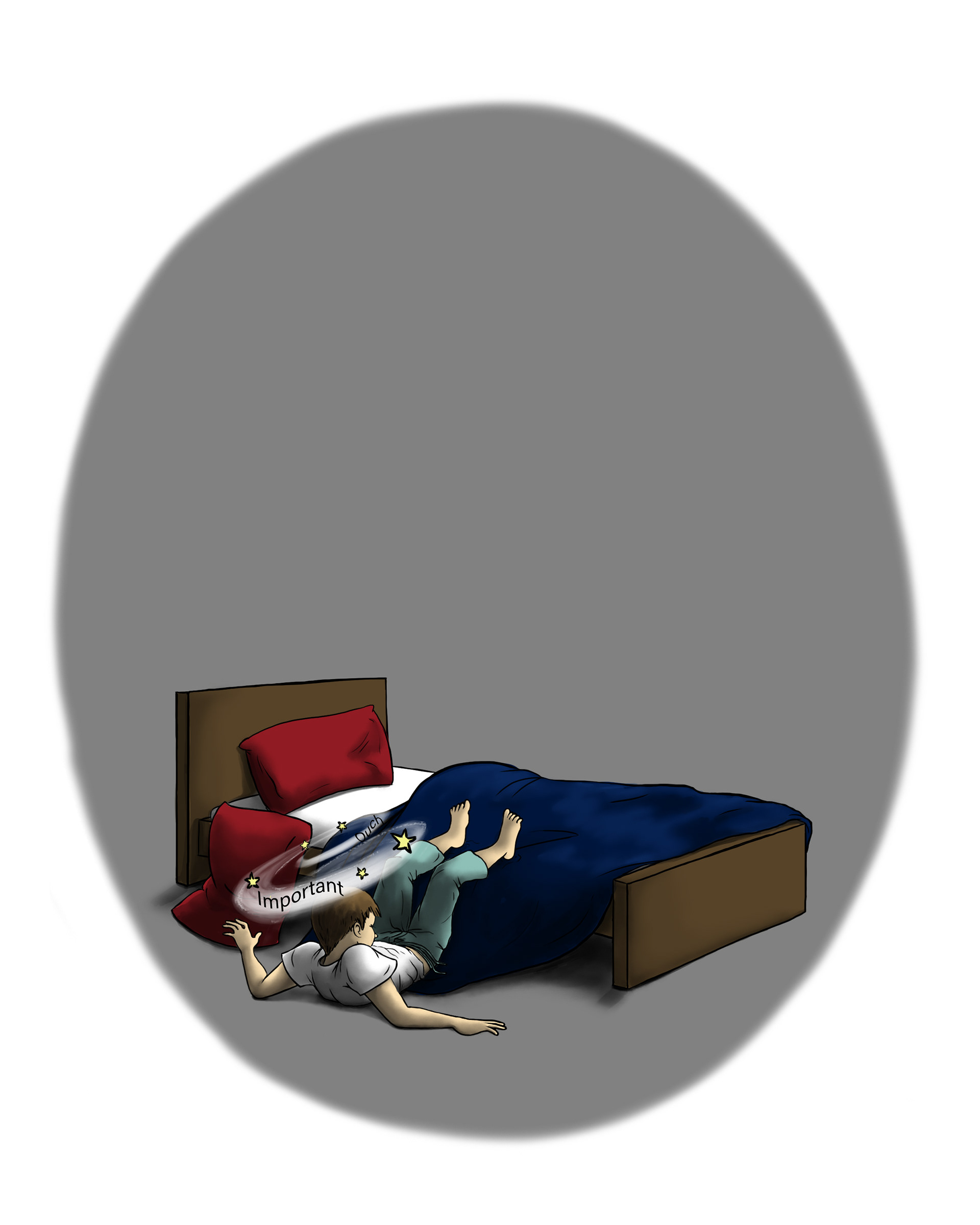 Stiles falling out of bed