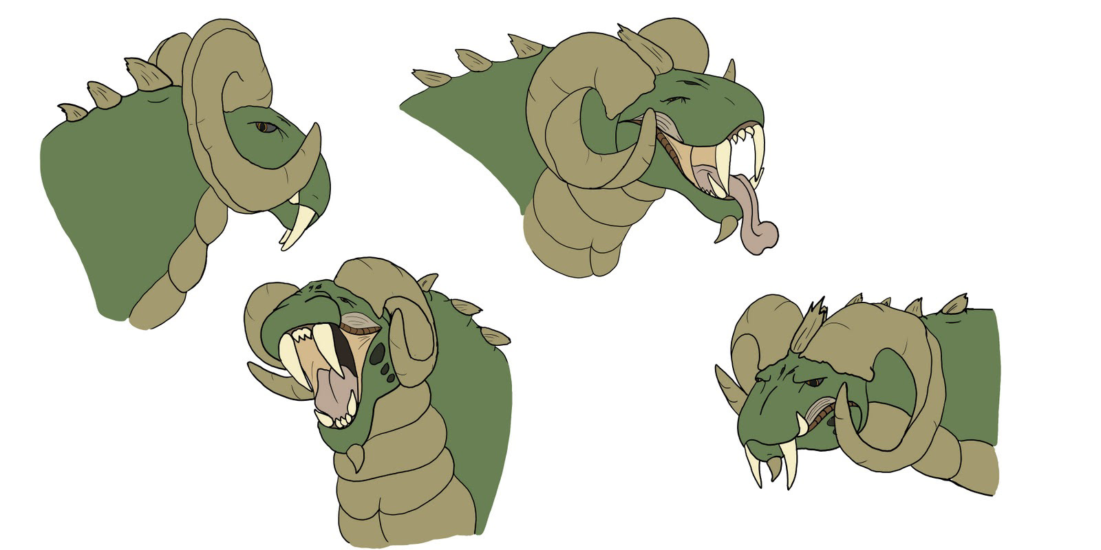 "Earth Beast" - Expressions