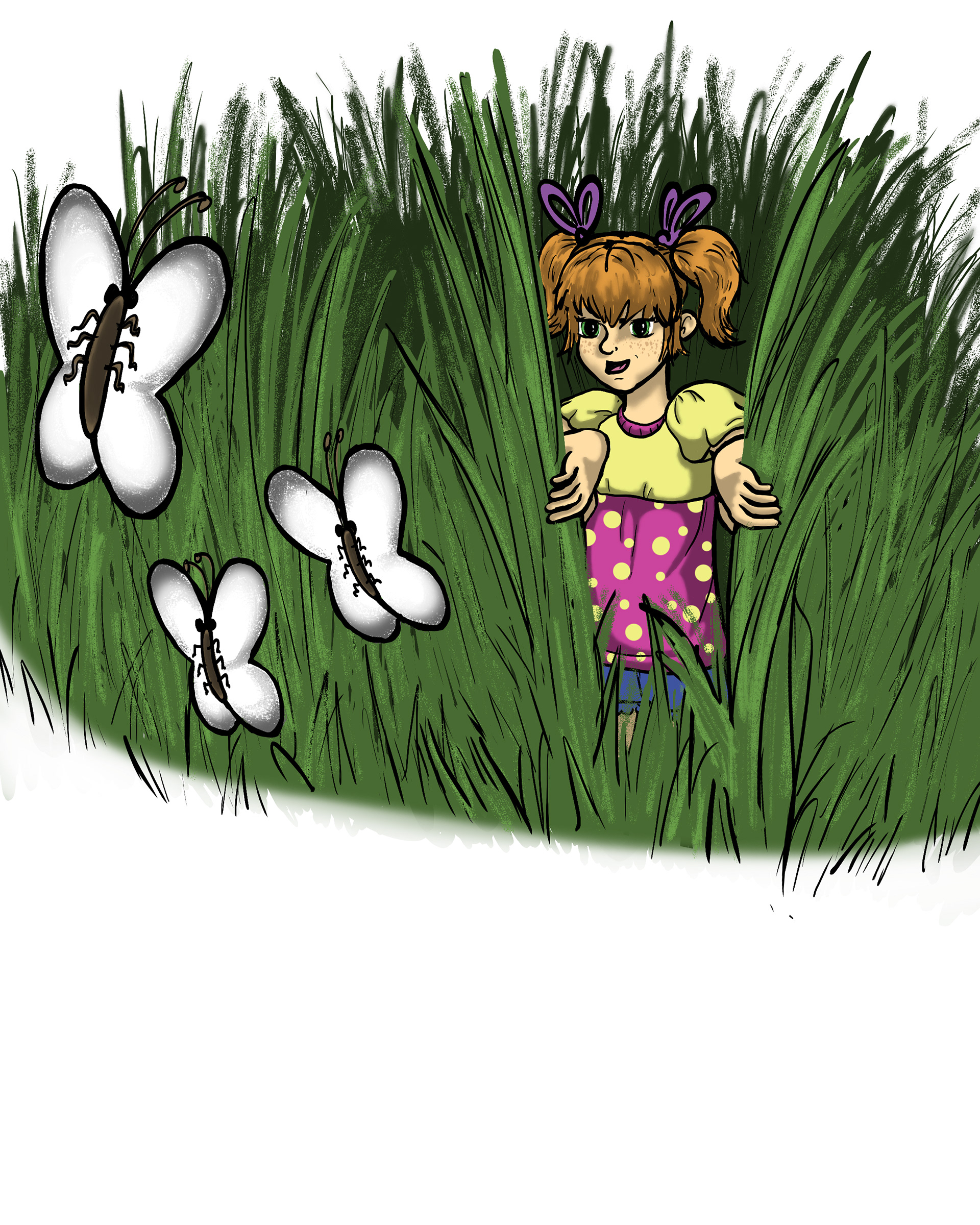 Willa Sue exploring imagination