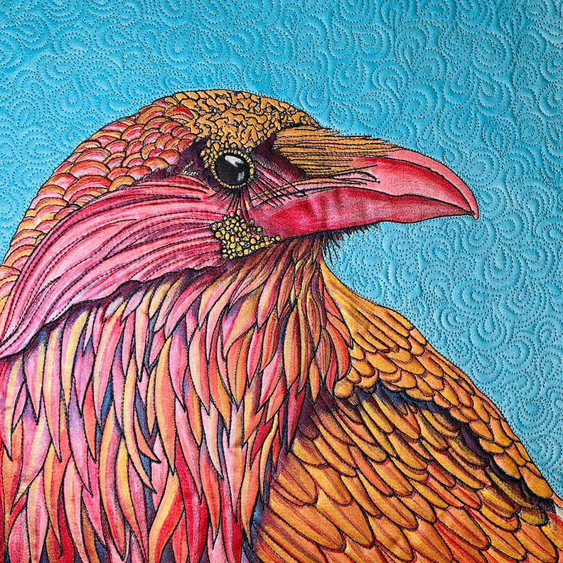 Raven in Bronze