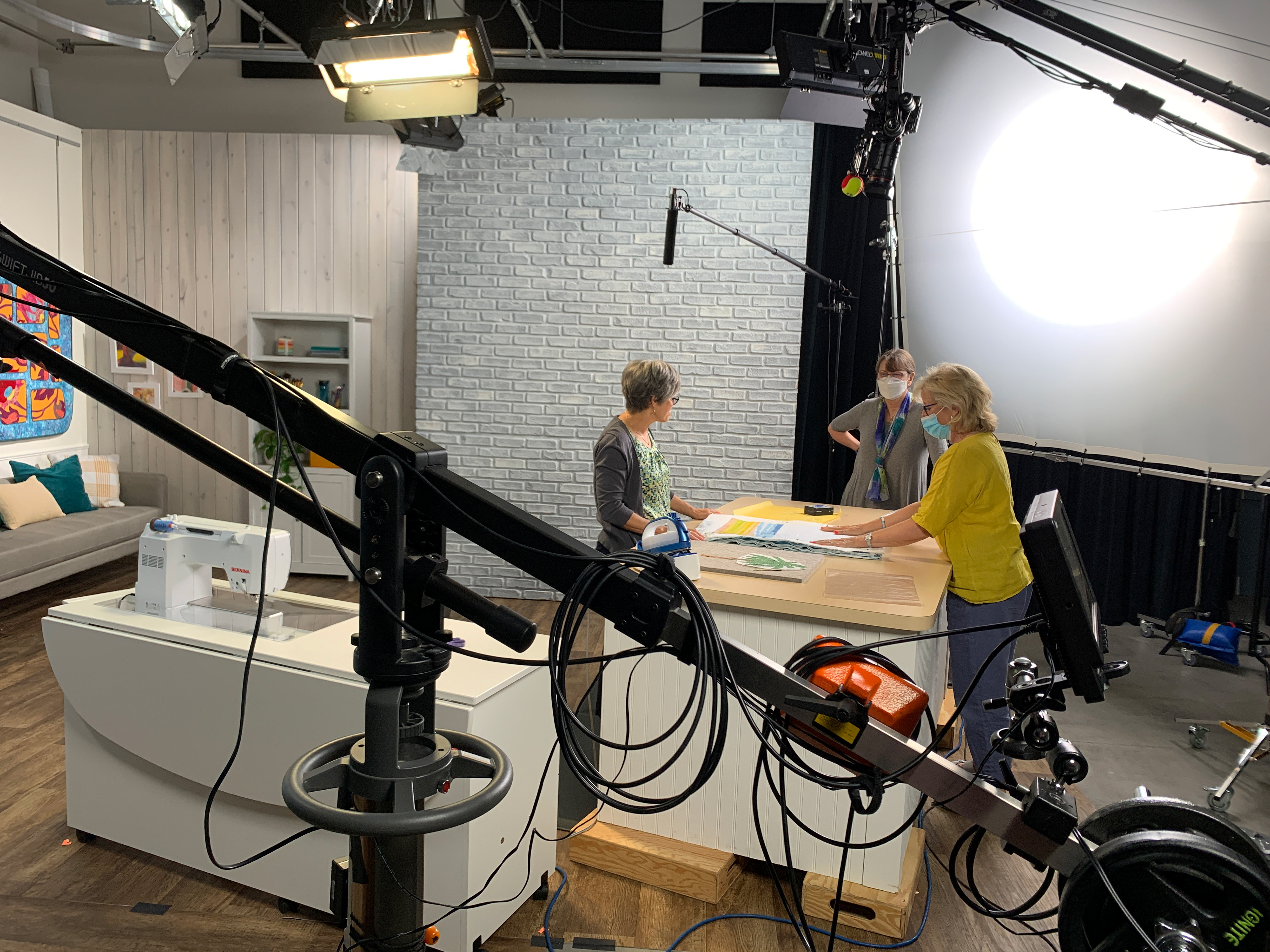 On set