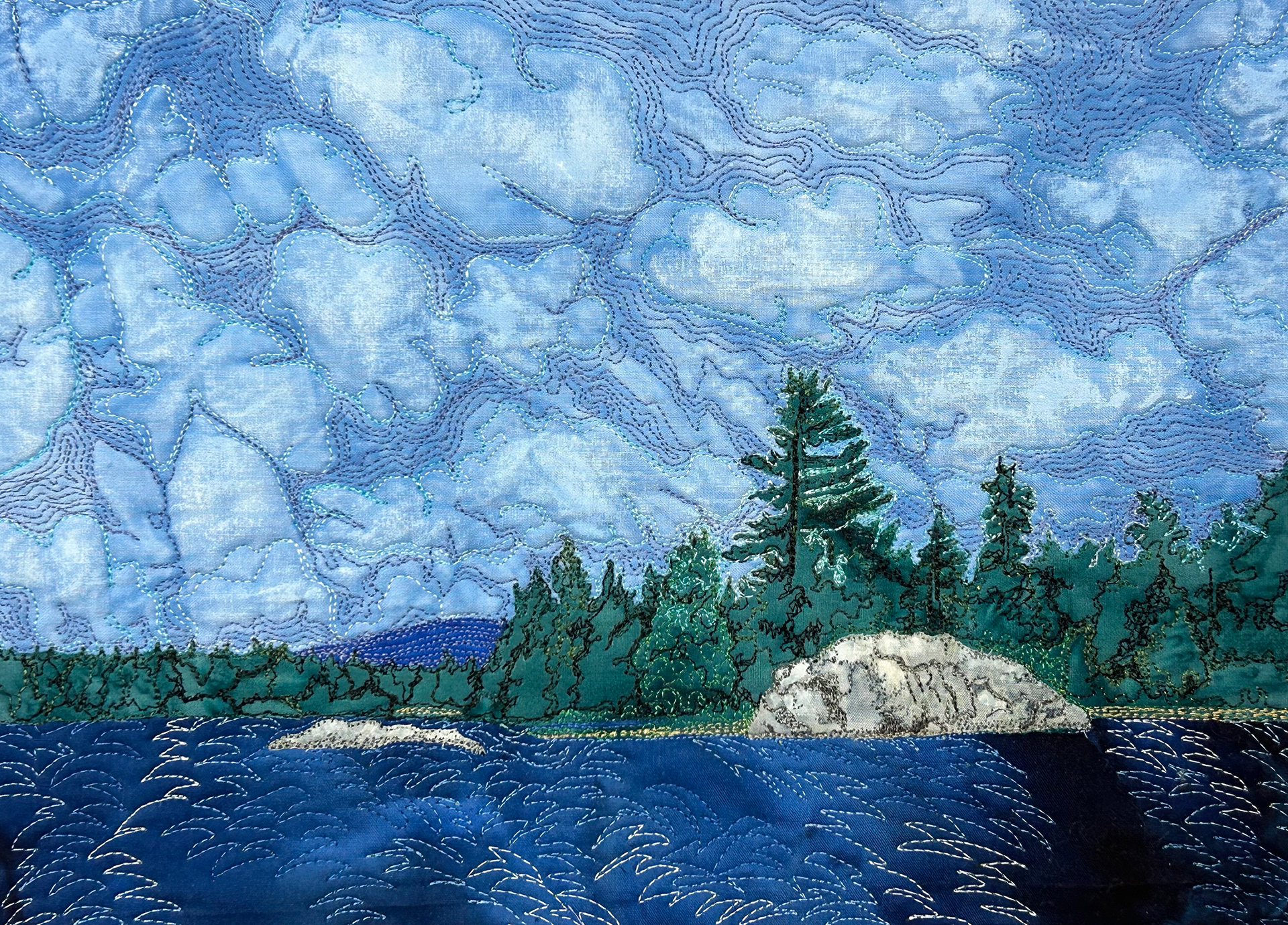 Blue Mountain Lake, 1968