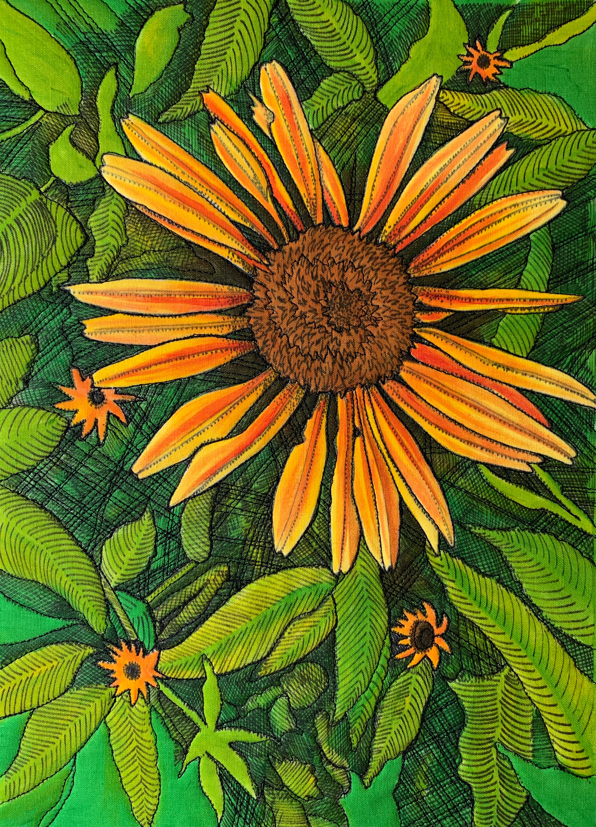 Coneflower in Yellow