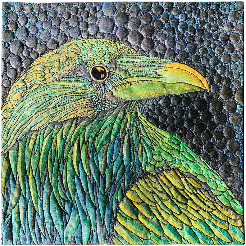 Raven in Green