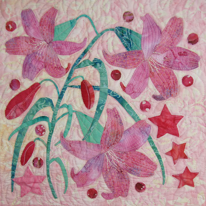 Pink Petal Party (detail)