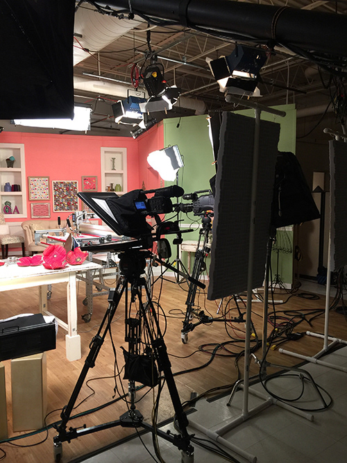 On set