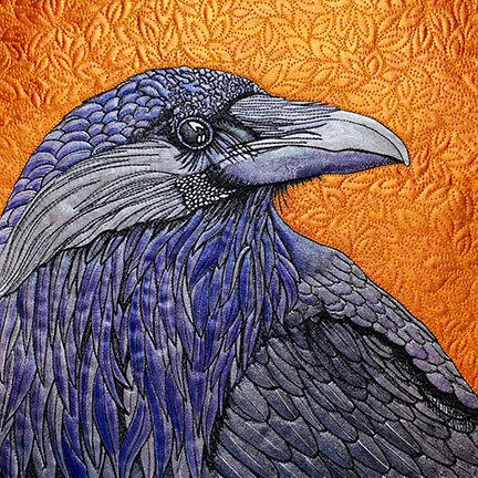 Raven in Violet