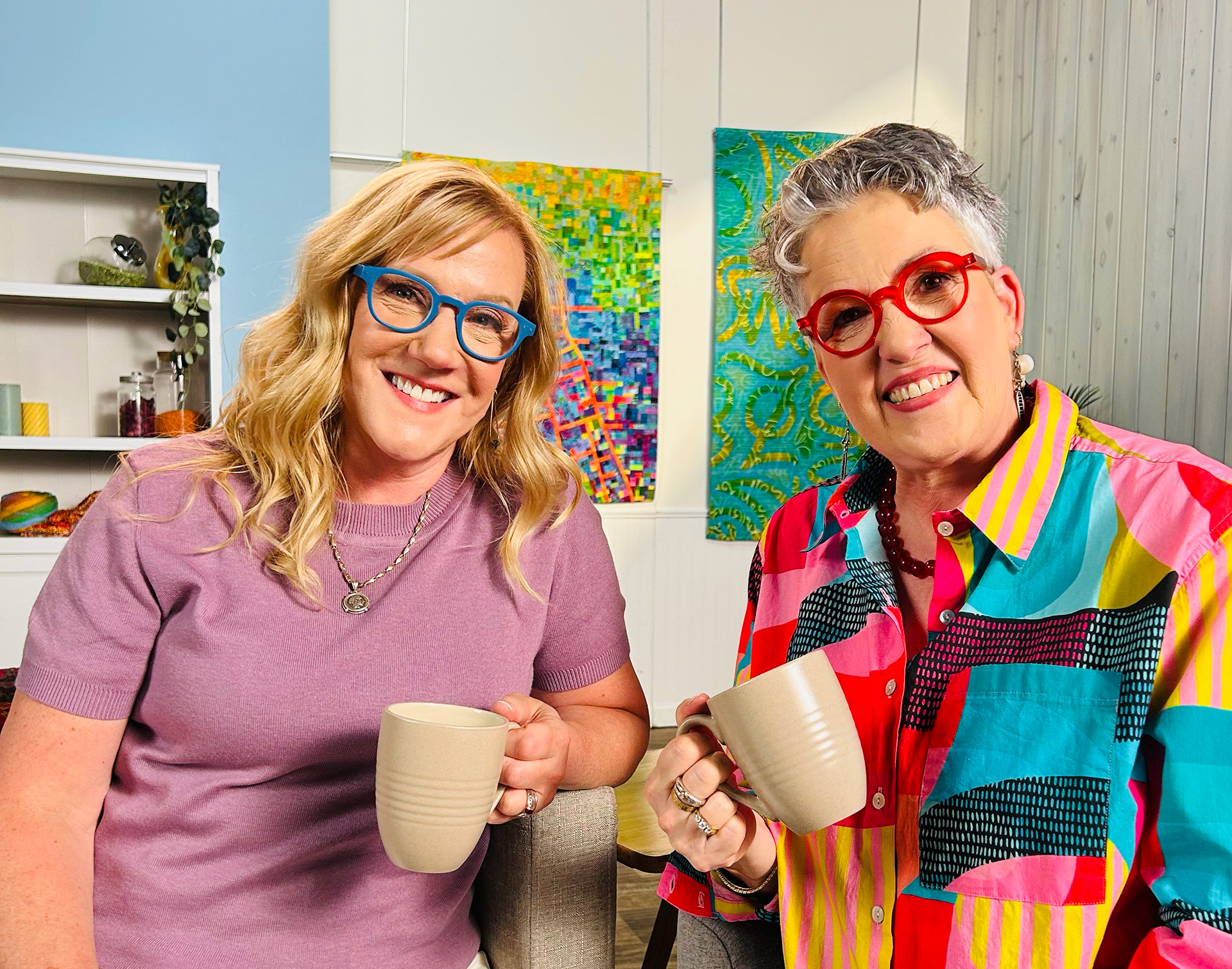 Marcia Young and Susan