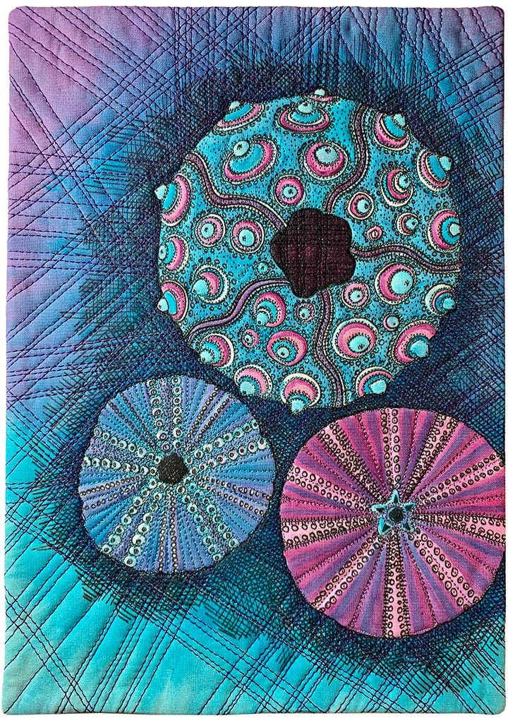 Urchins in Blue