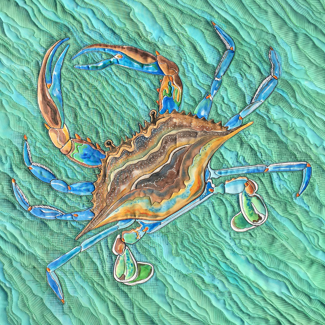 Blue Crab, Green Water