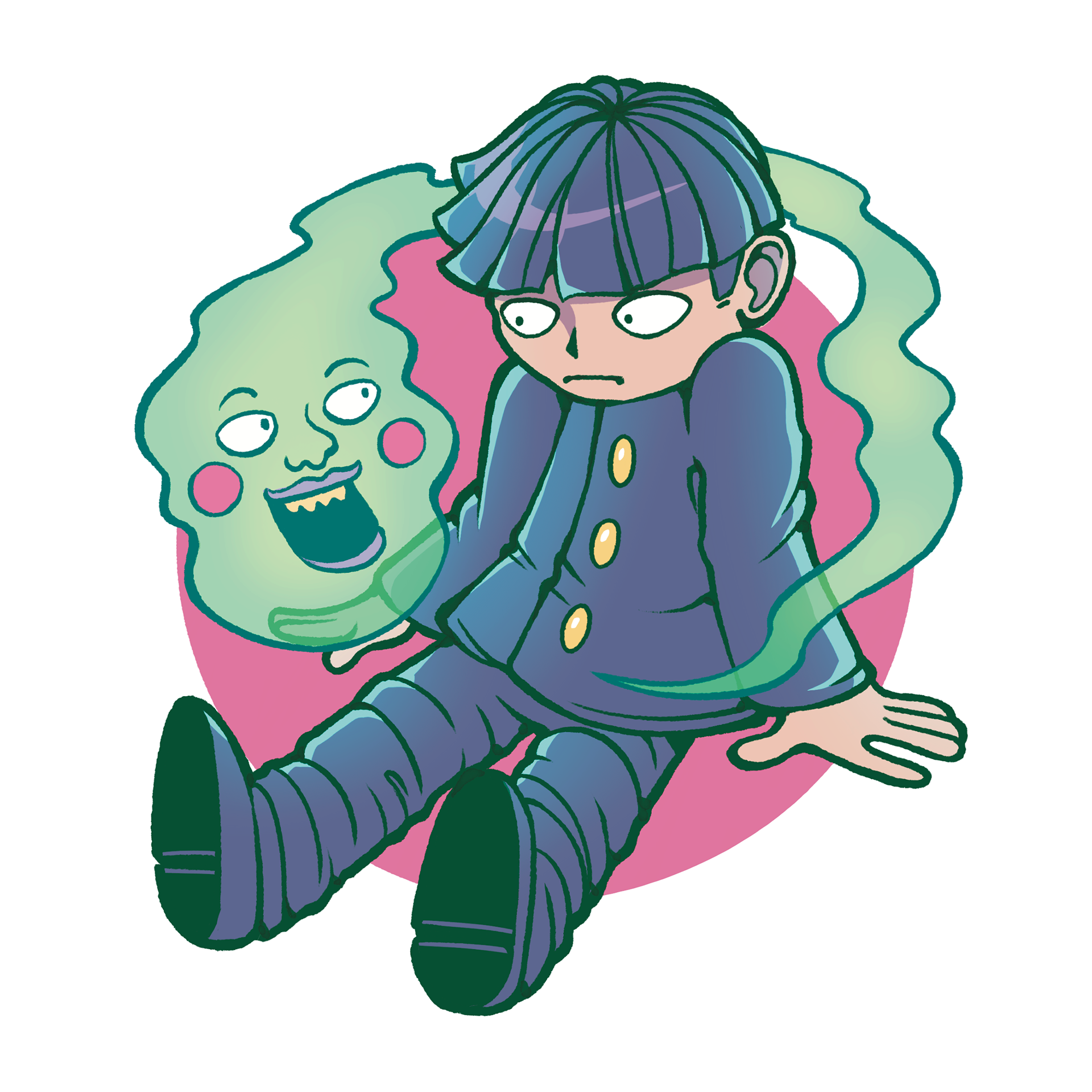 Shigeo and Dimple (Mob Psycho 100)