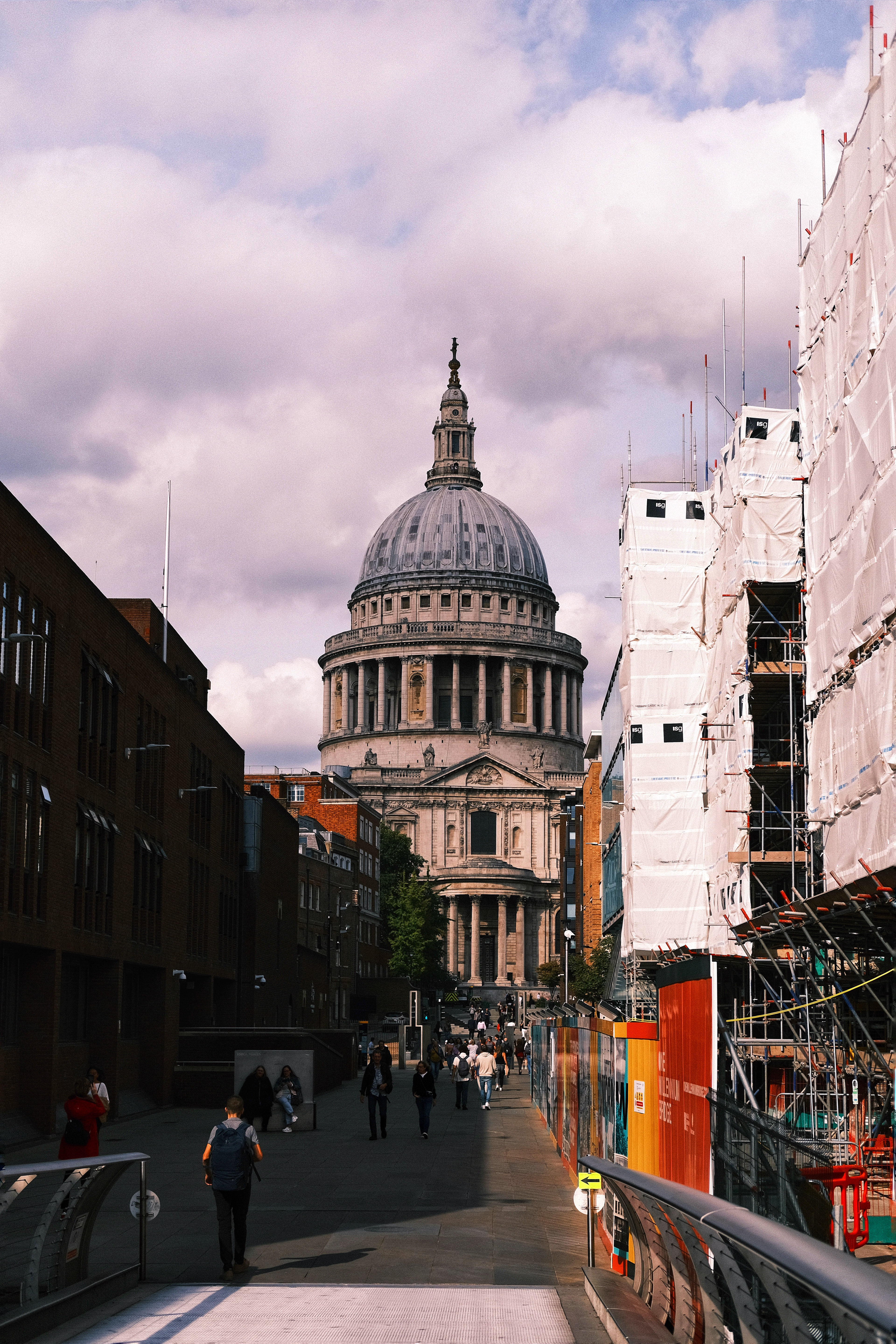 St. Paul's Cathedral (View from Millennium Bridge), London (2022)