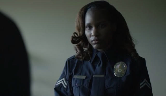 Marie Wilde as Vanessa in 'Pure Blue'