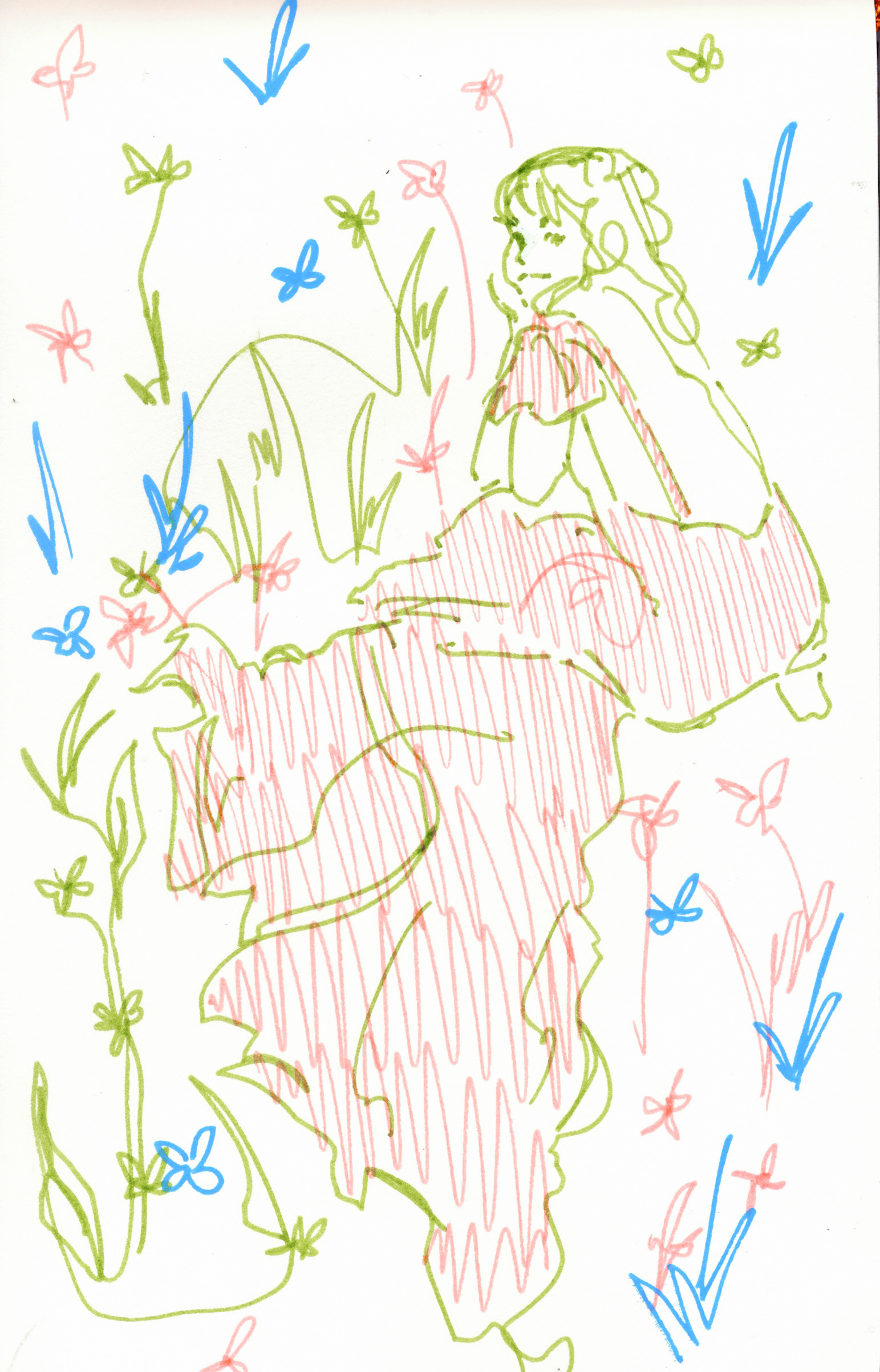 Drawing from photo