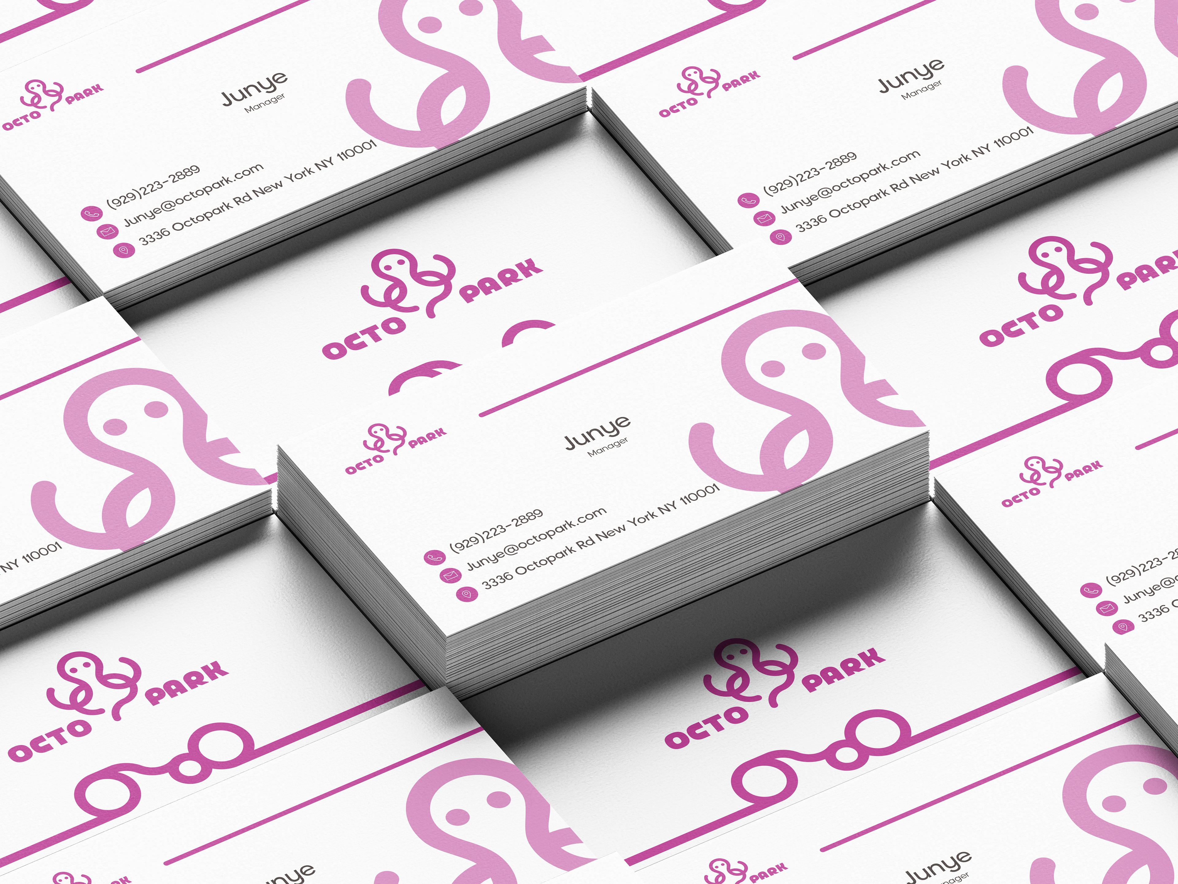 business card mockup