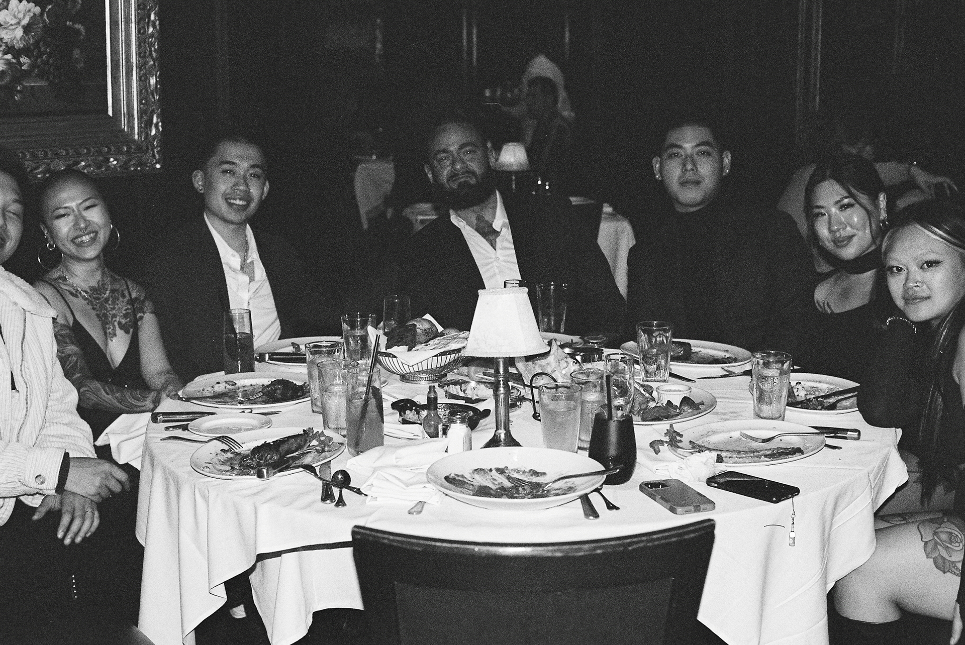 The Gang celebrates