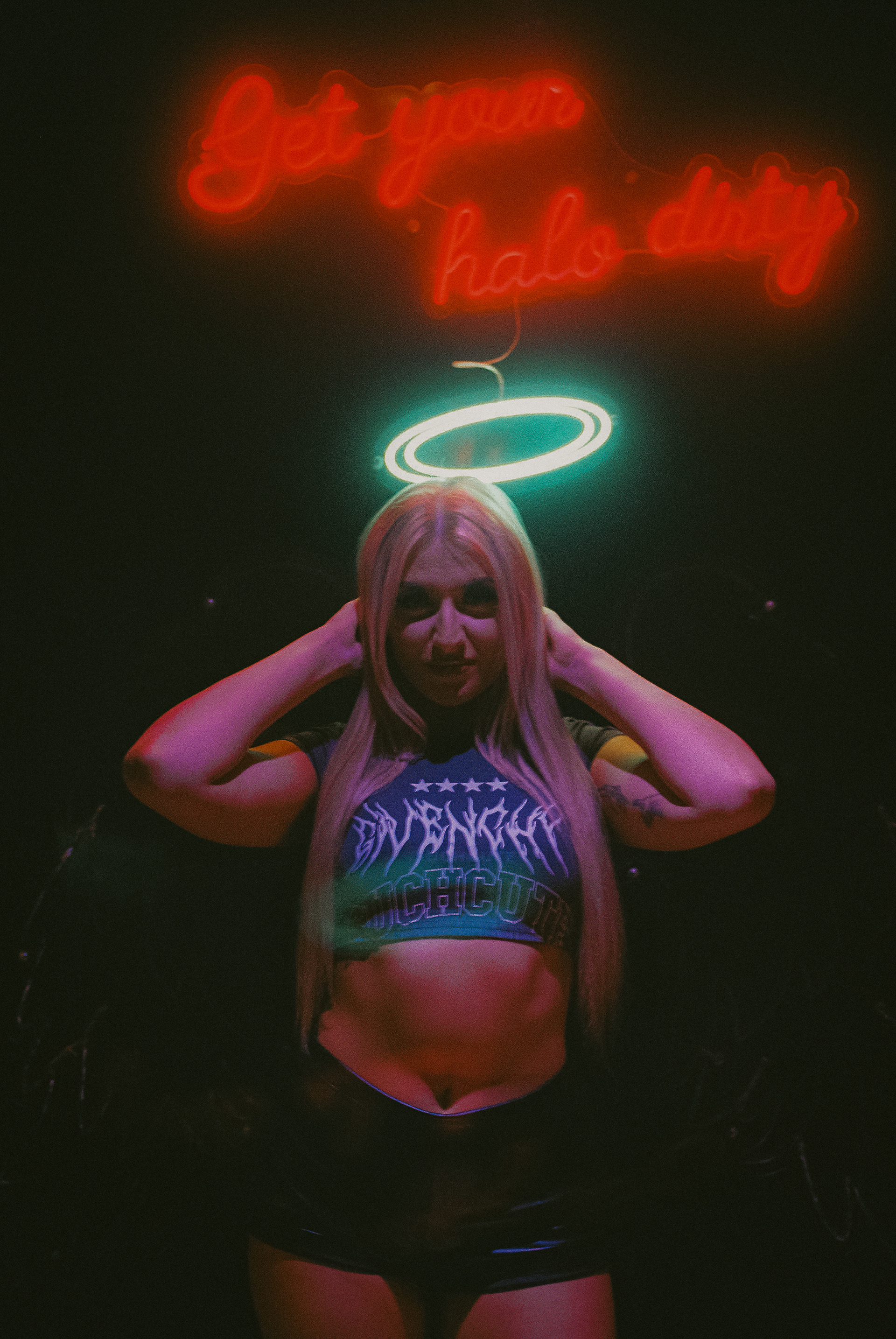 Neon halo