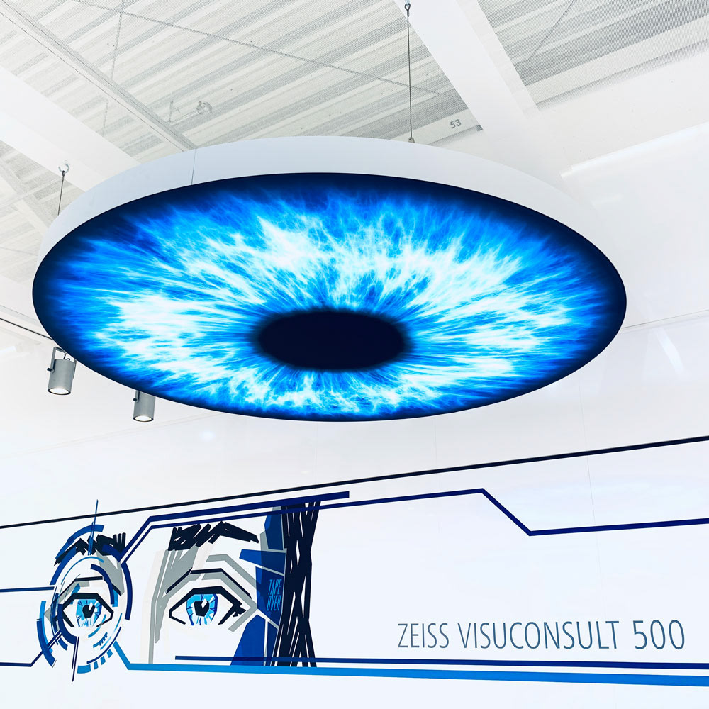 TAPE ART EXHIBITION DESIGN // ZEISS :: Behance