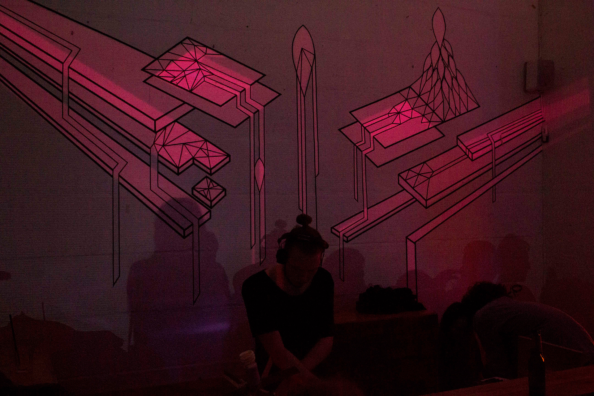 TAPE ART created by TAPE OVER // international tape art crew TAPE MAPPING // tape it to the