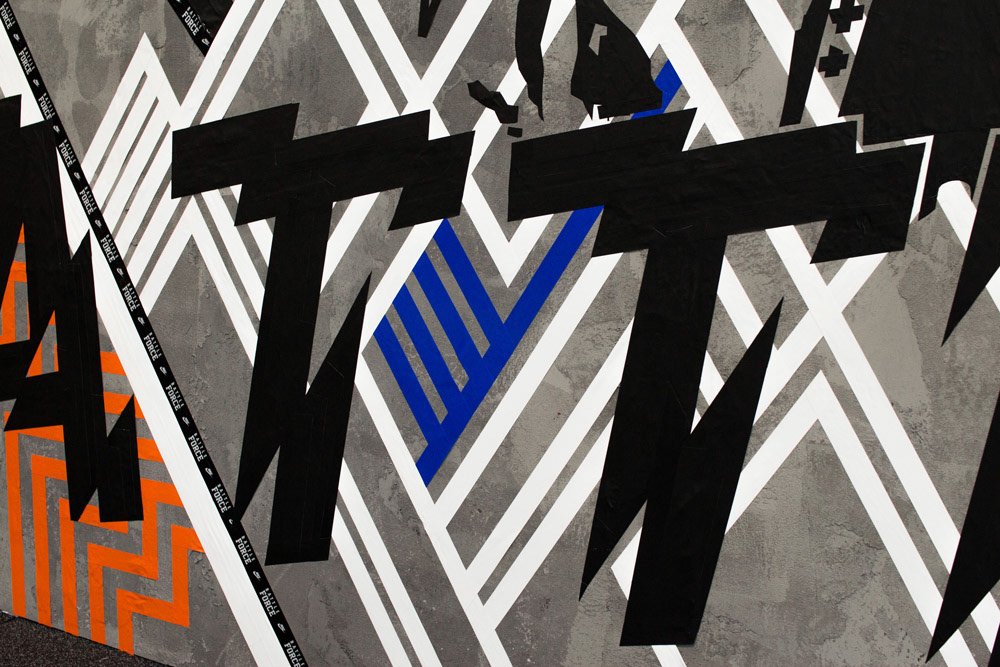 TAPE ART created by TAPE OVER // international tape art crew - TAPEART  DESIGN for NIKE