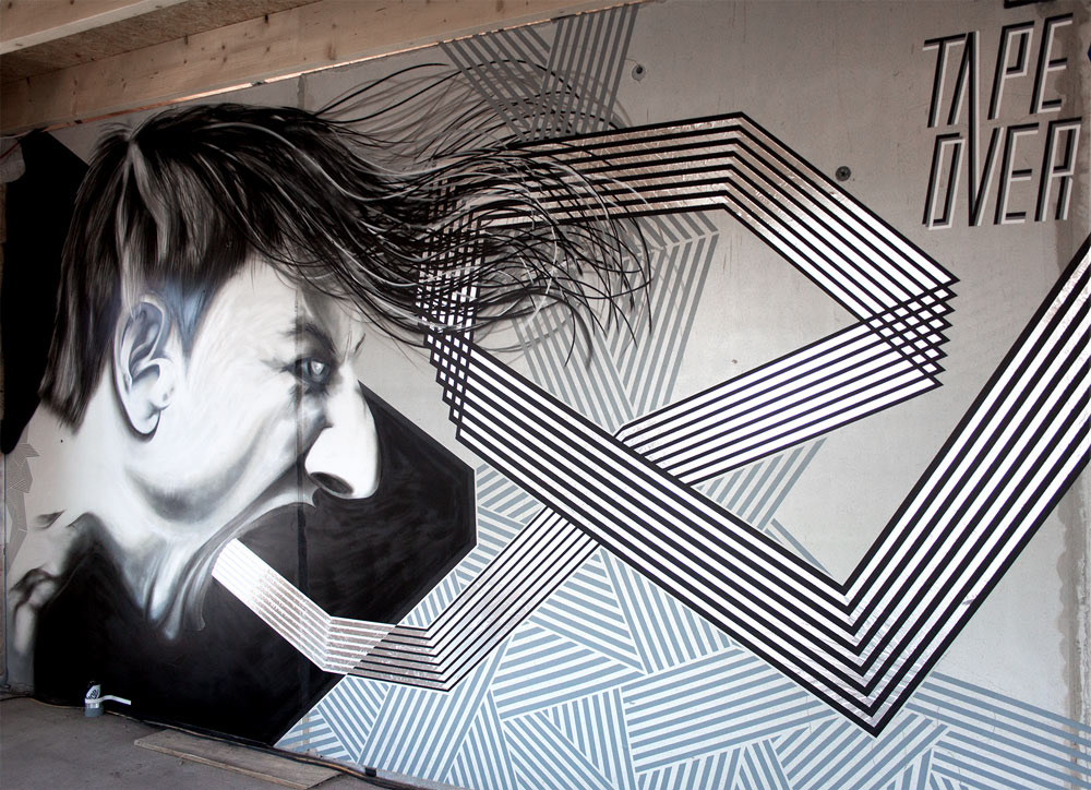 Making Murals with Tape Artist Flekz - Pro Tapes®