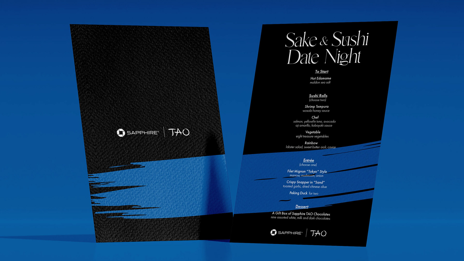 Sake & Sushi Date Night