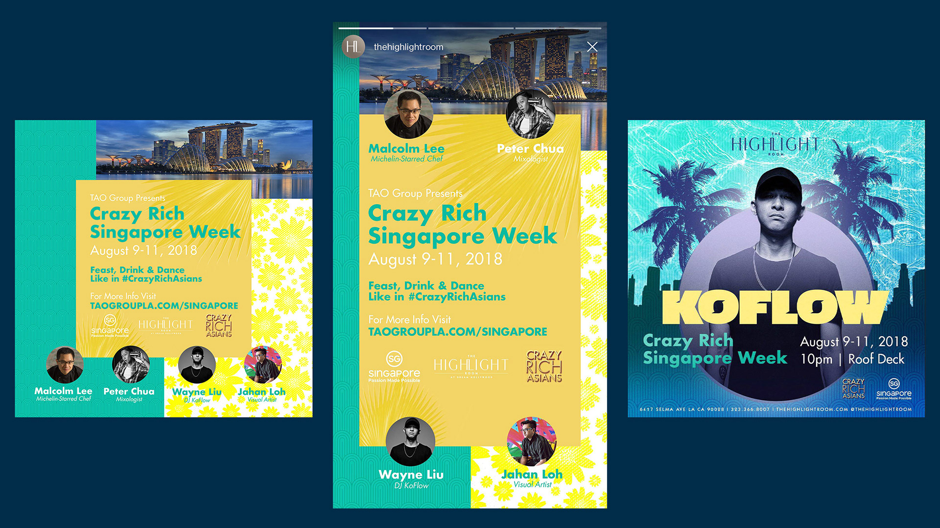 Crazy Rich Singapore Week