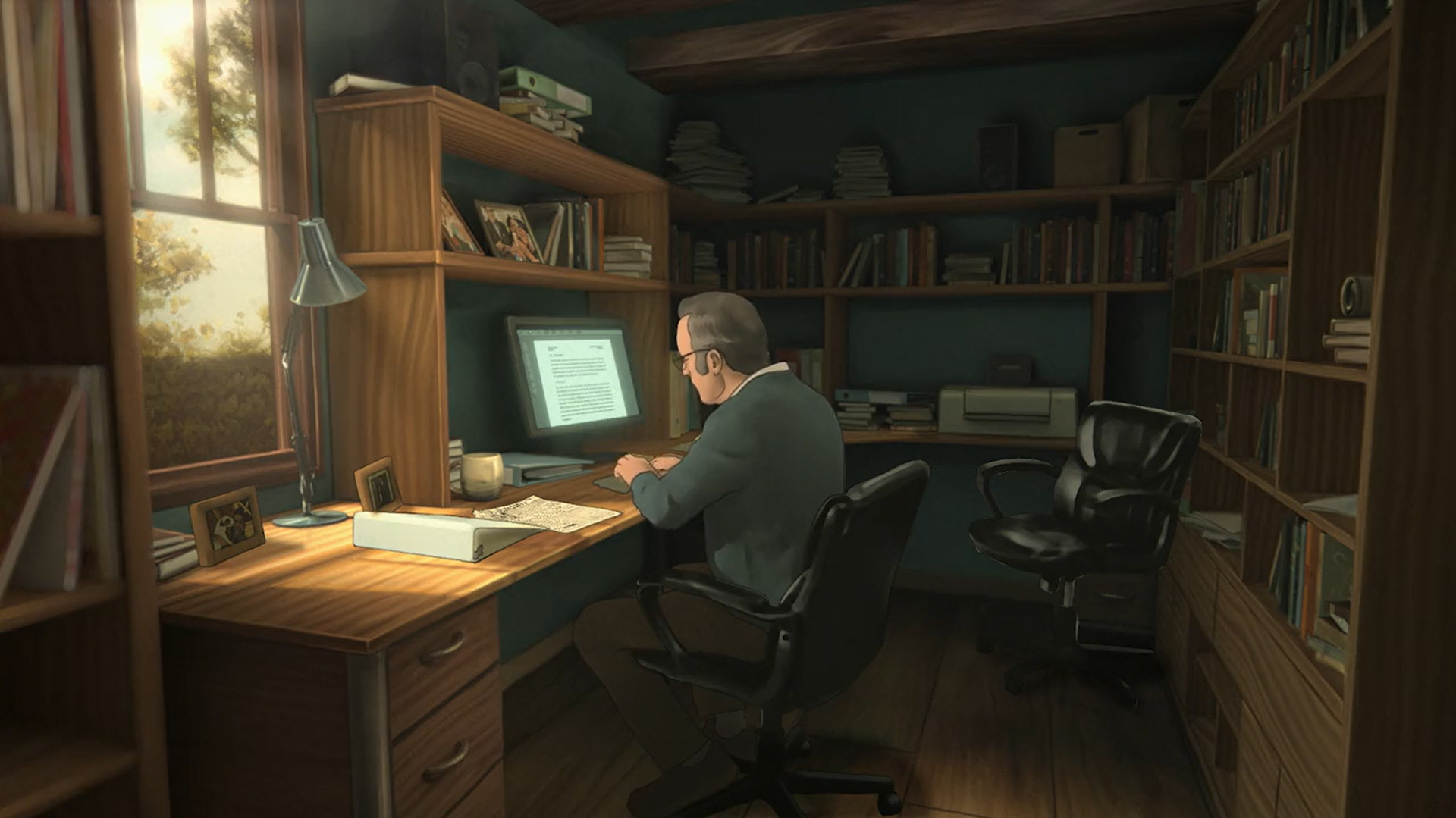 3D render with painted textures was touched-up by me to fix the lighting and get rid of digital straight lines