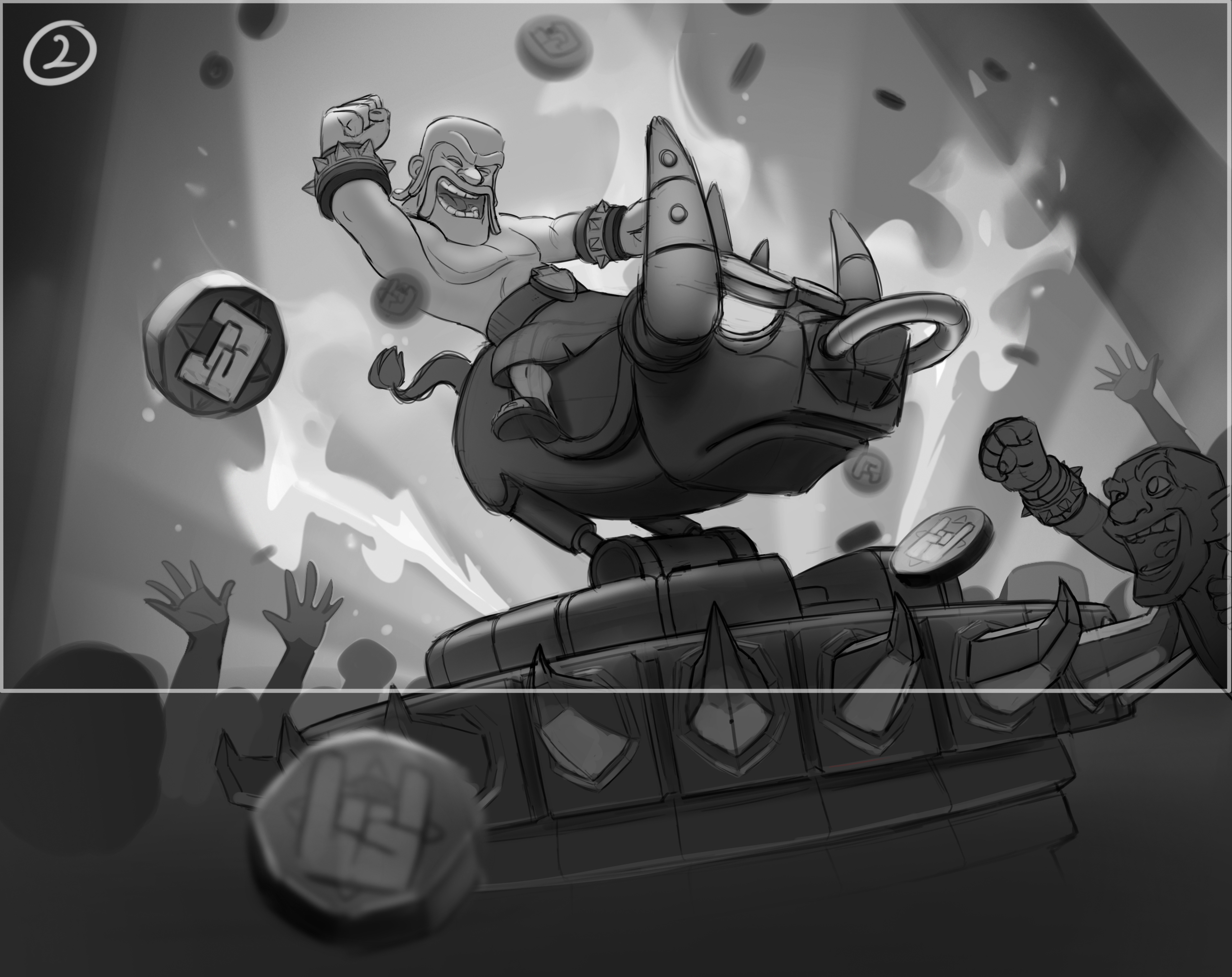 Original sketch by Natalia Trykowska