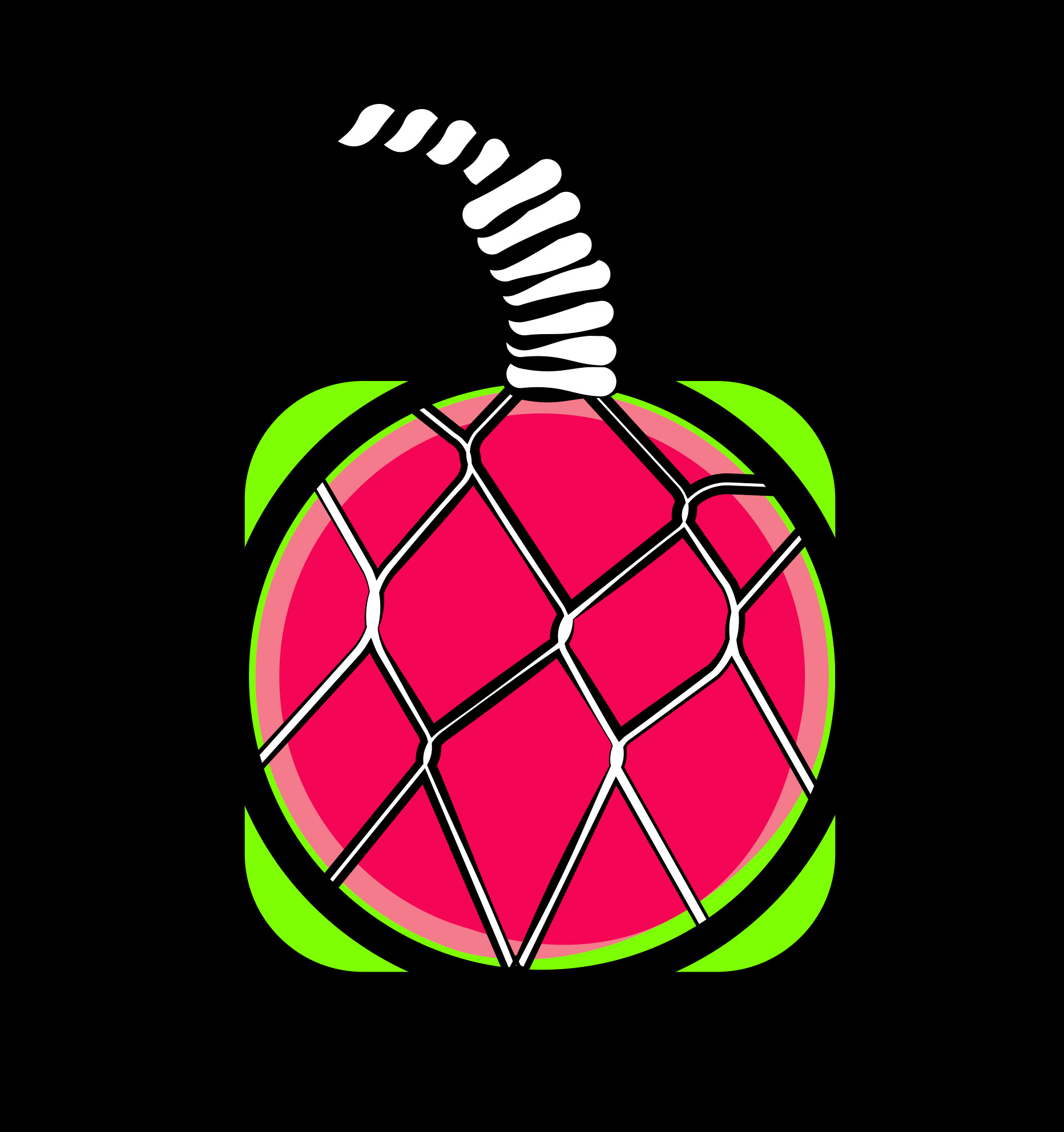 Drifter's Landing Neon Float Logo Concept Warm