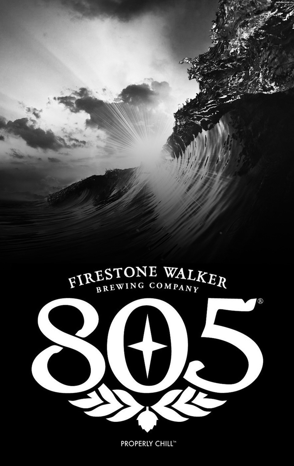 805 Wave Poster