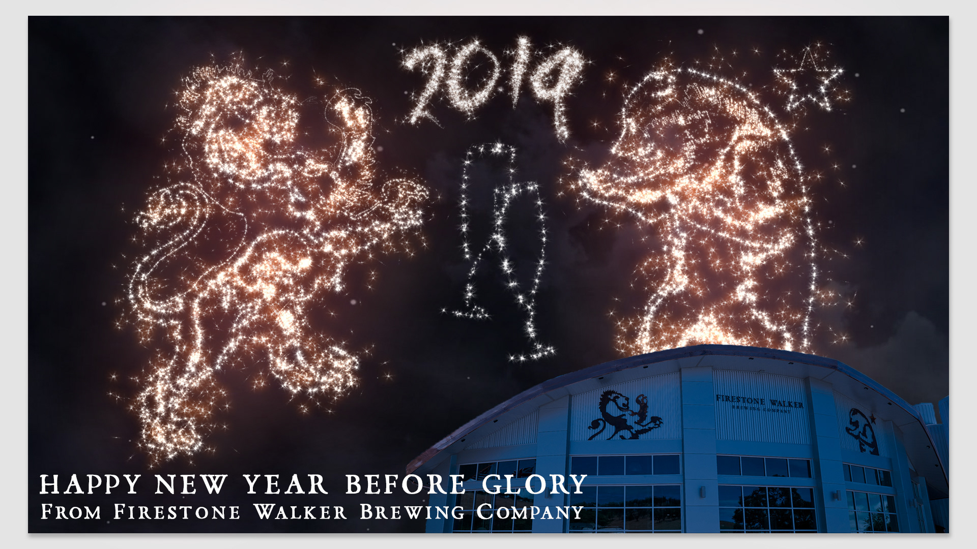 "Happy New Year" Social Media Post
