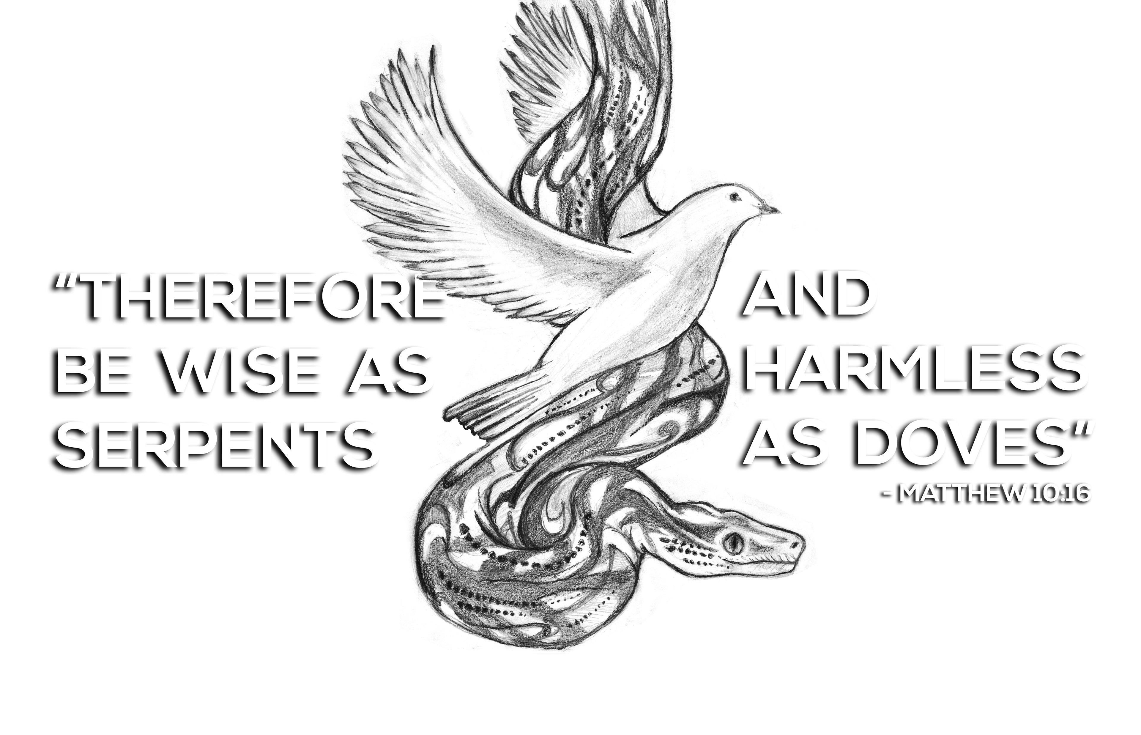 Biblical Illustration | Pencil and Photoshop