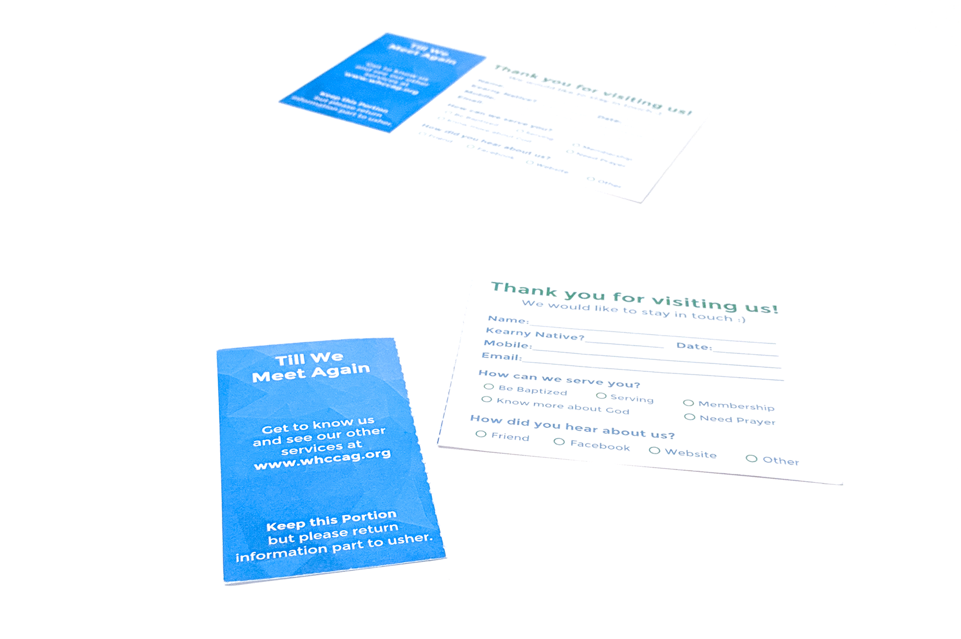 Perforation - Back - Visitor Card