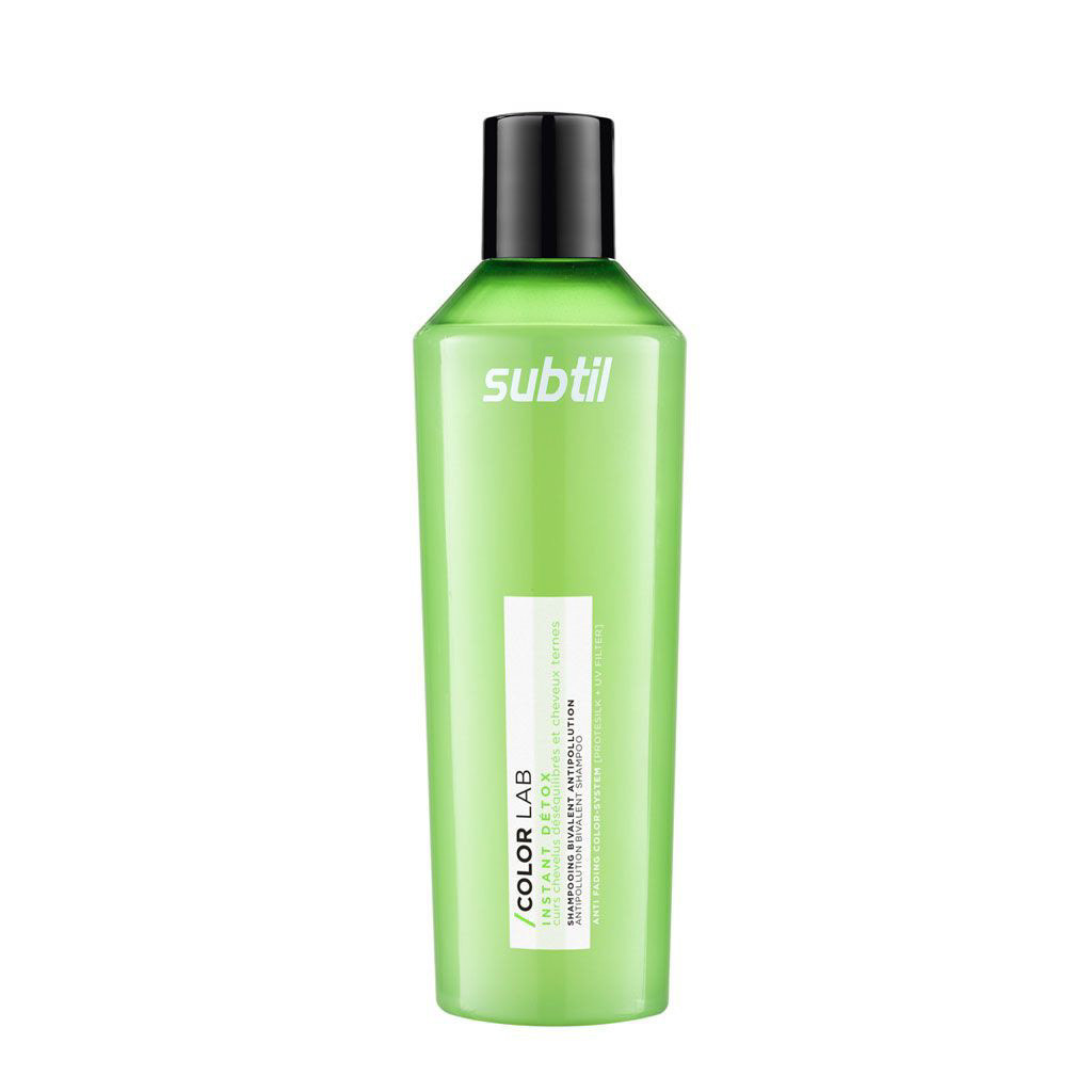 Shampoing bivalent antipollution, 300 ml sans sulfate et sans parabène : 12 €