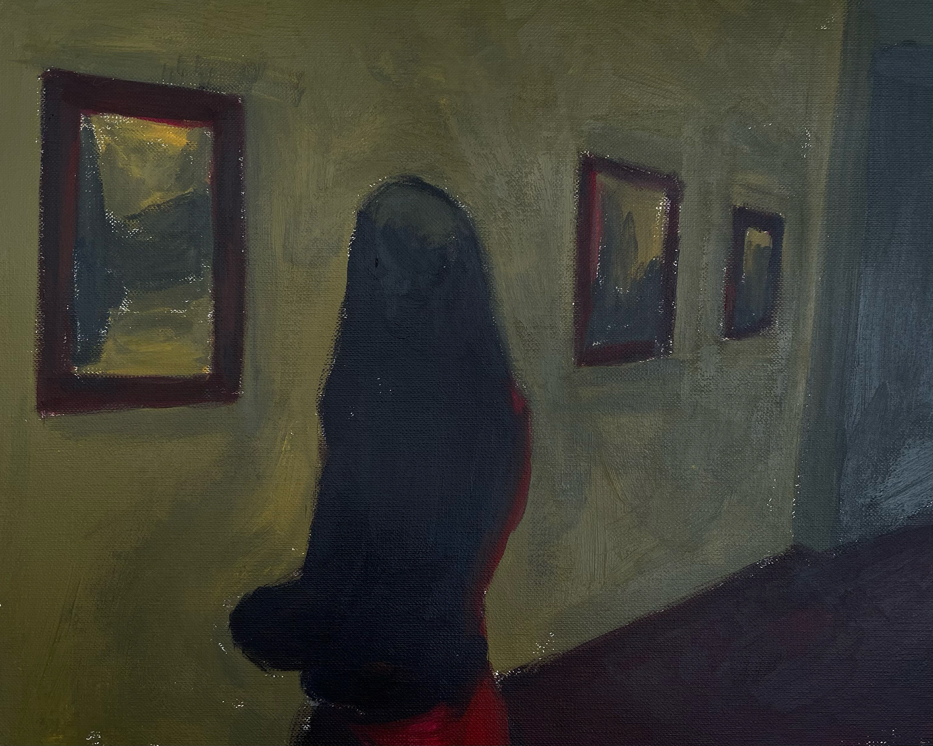 En un cuarto lleno de arte... no volteaste...