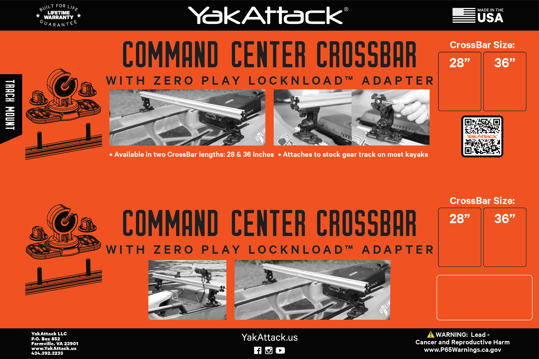 Command Center CrossBar Box Label