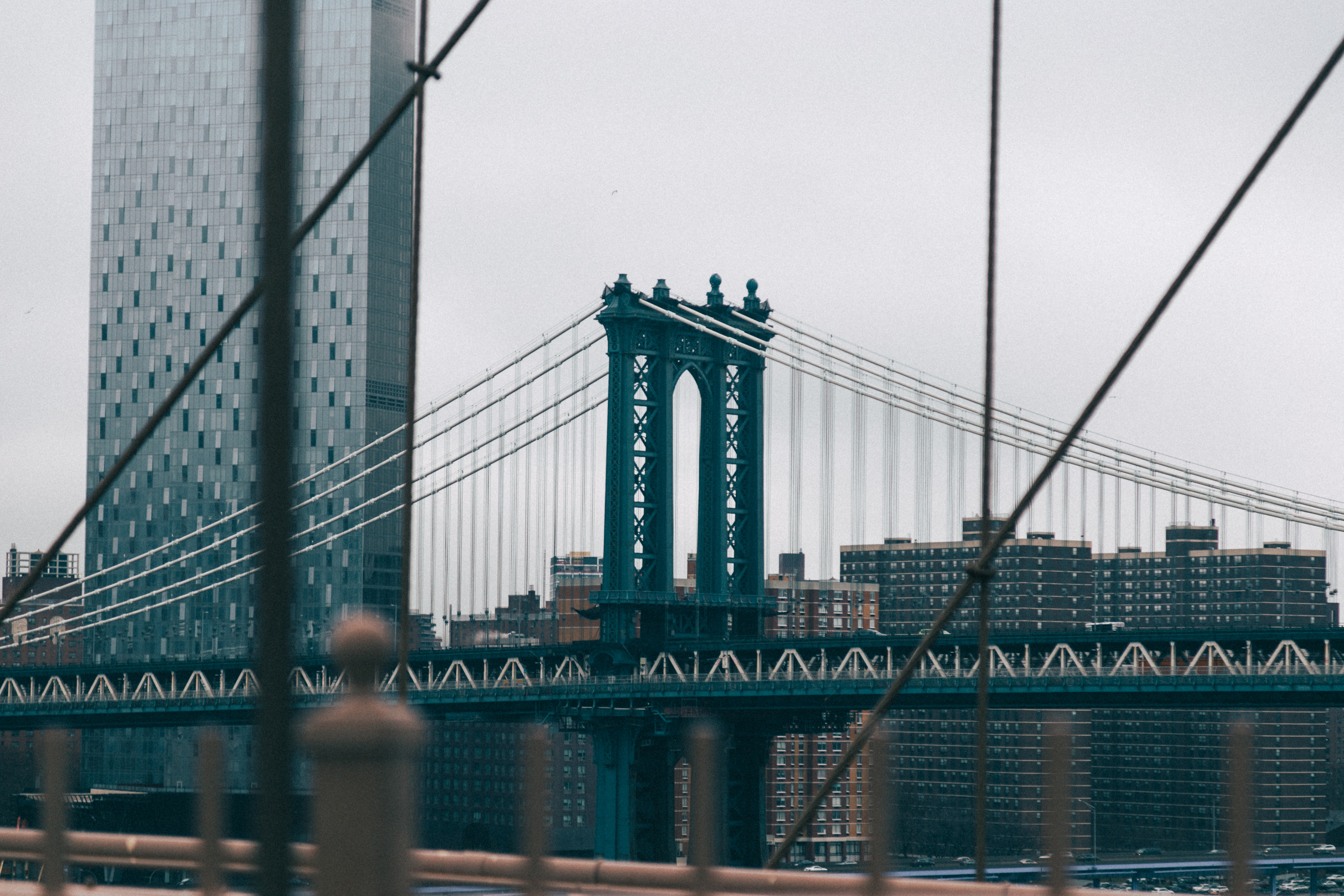 Puente de Manhattan, Nueva York. 